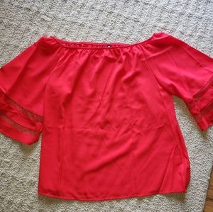 NWT Tecrew off the shoulder top